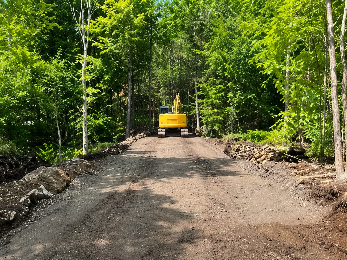 Excavation de fondation résidentielle au Québec